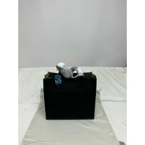 Loewe Buckle zip tote in soft grained calfskin Black