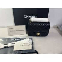 Chanel Square Mini classic flap black