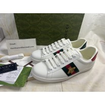 Gucci Men's Ace Leather Low Top Sneakers