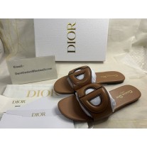 Dior leather upper sandals for women
