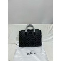 Coach Briefcase Men's Bag Penn Brief In Signature Canvas