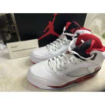 Air Jordan 5 Retro Fire Red Black Tongue (2025) Men's