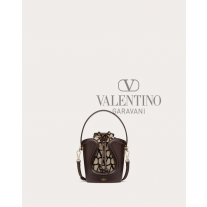 Buy replica Valentino toronto Le Cinquieme Toile Iconographe Bucket Bag for Woman in Beige/black