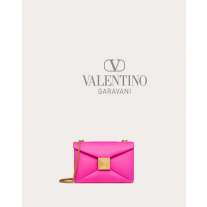 Cheap valentino canada stores One Stud Nappa Bag With Chain for Woman in Pink Pp