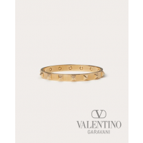 Replica valentino yorkdale toronto Rockstud Metal Bangle for Woman in Gold