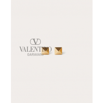 cheap knokcoff valentino canada outlet Rockstud Metal Earrings for Woman in Gold
