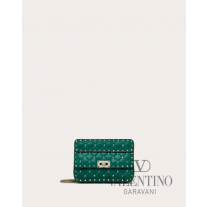 reps valentino canada locations Small Nappa Rockstud Spike Bag for Woman in Jungle