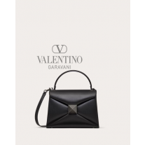 imitation valentino canada stores Small One Stud Handbag With Tone-on-tone Stud In Nappa for Woman in Black