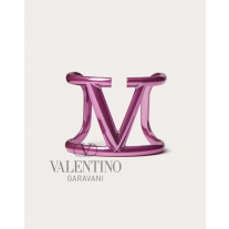 Cheap valentino canada stores Vlogo Signature Metal Bracelet for Woman in Pink Pp
