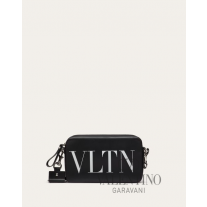 reps valentino canada locations Vltn Leather Crossbody Bag for Man in Black/white