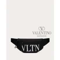 Buy fake valentino canada outlet Vltn Nylon Belt Bag for Man in Black/white
