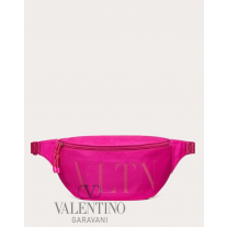Buy knockoff valentino canada online Vltn Nylon Belt Bag for Man in Pink Pp