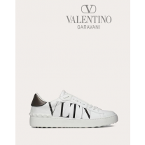 Discount valentino canada locations Vltn Open Sneaker for Woman in White/ Black
