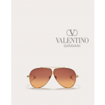 Replica valentino yorkdale toronto Xvi - Pilot Titanium Stud Frame in Gold/​violet To Orange Gradient