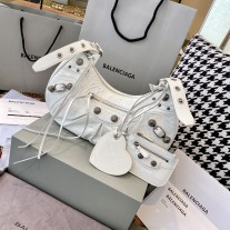 Balenciaga Le Cagole XS Shoulder Bag White