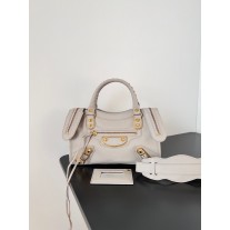 Balenciaga Mini Classic City Bag Lambskin Beige