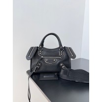 Balenciaga Mini Classic City Bag Lambskin Black