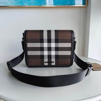 Burberry Small Alfred Messenger Bag Brown