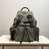 Burberry The Rucksack Medium Backpack Light Green