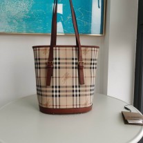 Burberry Vintage Check Bucket Bag