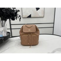 Chanel Large AS3531 Drawstring Backpack Brown