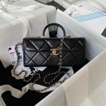 Chanel Large Box Bag AS4471 Calfskin Black