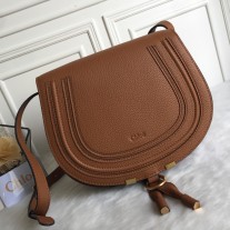 Chloé Marcie Saddle Bag Brown