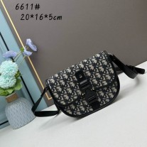 Dior Mini Gallop Strap Bag Beige Black