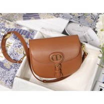 Dior Small Bobby Bag Box Calfskin Brown