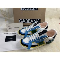 Dolce&Gabbana Snk Bassa Allacciata Custom 2.0 Unisex Sneakers Multicolor