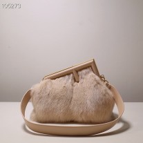 Fendi First Medium Pink Mink Bag