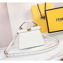 Fendi Peekaboo Iseeu Bag Petite White