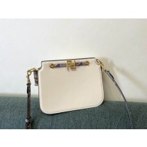Fendi Touch Leather Bag White
