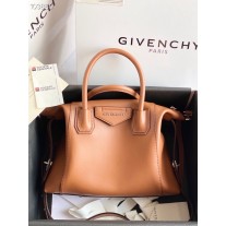 Givenchy Antigona Soft Small Bag Smooth Leather Brown