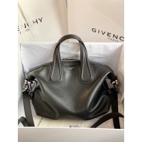 Givenchy Nightingale Bag Grained Calfskin Leather Black