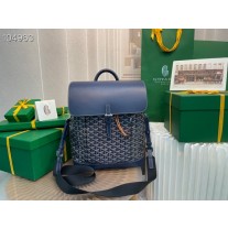 Goyard Alpin Mm Backpack Navy Blue