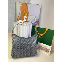 Goyard Bohème Hobo Bag Black Grey