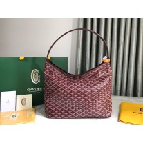 Goyard Bohème Hobo Bag Burgundy