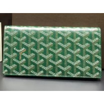 Goyard Goyardine Richelieu Wallet Green