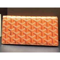 Goyard Goyardine Richelieu Wallet Orange