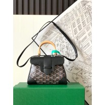 Goyard Saigon Souple Mini Bag Goyardine Black