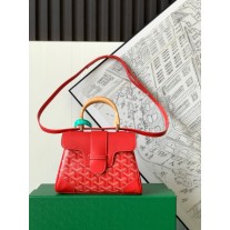 Goyard Saigon Souple Mini Bag Goyardine Red