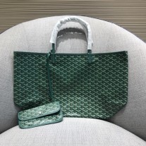 Goyard Saint Louis Tote Bag 57CM Green