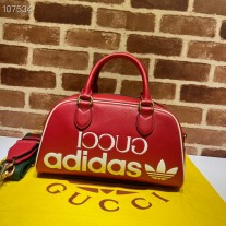 Gucci Adidas Mini Duffle Bag 702397 Red