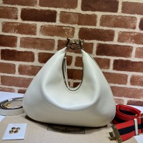 Gucci Attache Large Shoulder Bag 702823 White
