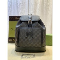 Gucci Backpack With Interlocking G 674147 Black