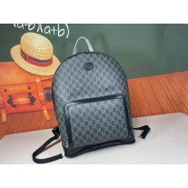 Gucci Backpack With Interlocking G 704017 Black