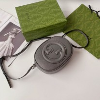 Gucci Blondie Mini Shoulder Bag 760175 Grey