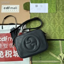 Gucci Blondie Small Shoulder Bag 742360 Black