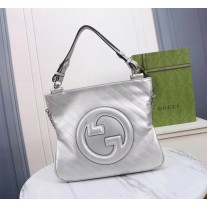 Gucci Blondie Small Tote Bag 751518 Silver
